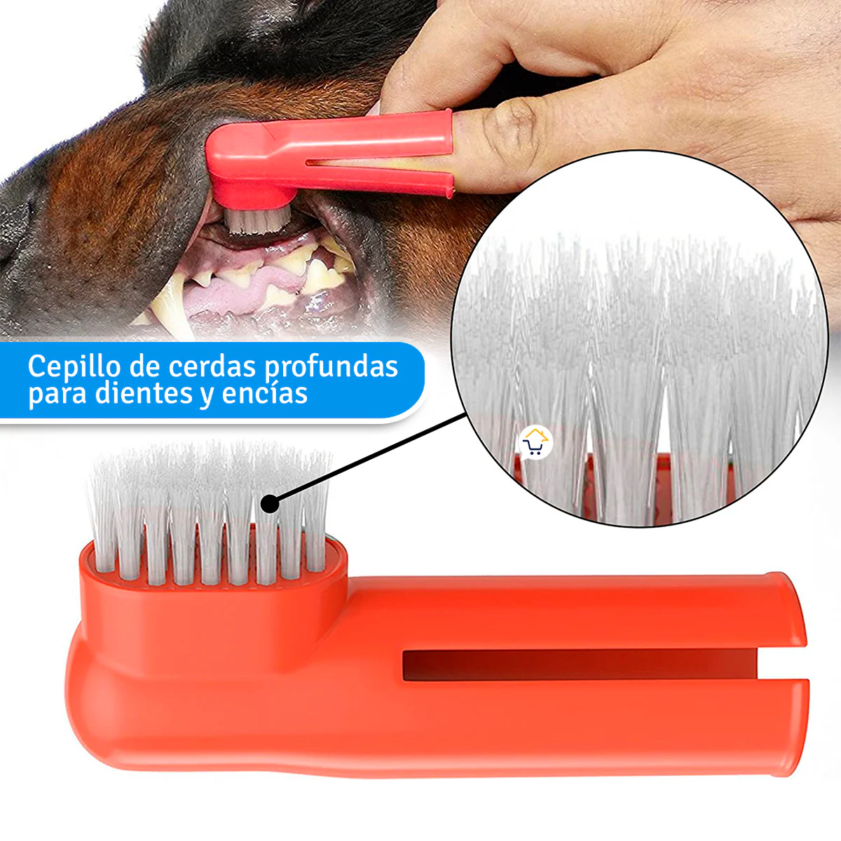 Kit Crema Dental Cepillo De Dientes Mascotas Ag1905053 - Imagen 6